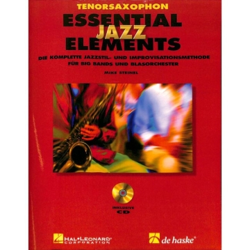 Essential Jazz Elements (+2 CD's): f�r Blasorchester Tenorsaxophon