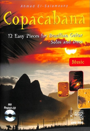 Copacabana (+CD): for 1-2 brazilian guitars score (english)