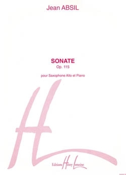 Sonate op.115 pour saxophone alto et piano