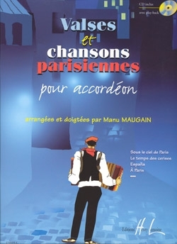 Valses et chansons parisiennes (+CD) pour accordeon