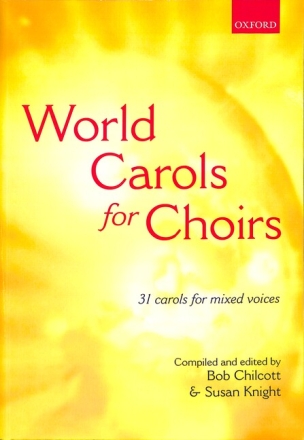 World Carols for Choirs for mixed chorus a cappella score