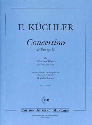 Concertino D-Dur op.12 f�r Violine und Klavier