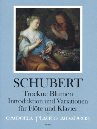 Introduktion und Variationen �ber Trockne Blumen f�r Fl�te und Klavier