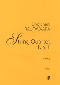 Rautavaara, Einojuhani String Quartet No. 1 Stimmen-Set