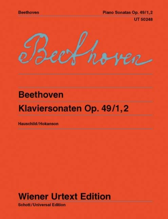 Sonaten op.49,1 und op.49,2 f�r Klavier