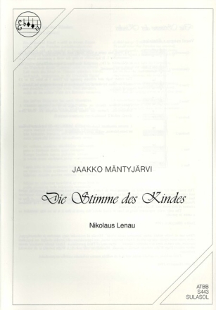 M�ntyj�rvi Jaakko Die Stimme des Kindes male choir AATTBarBatBB