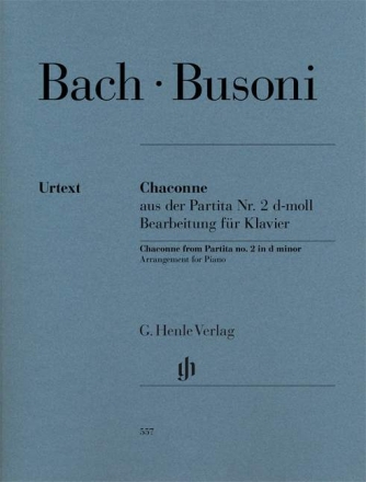 Chaconne d-Moll BWV1004 f�r Klavier