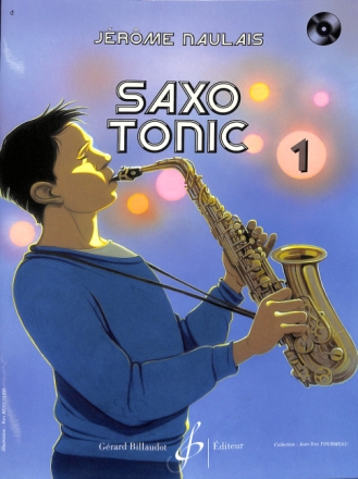 Saxo Tonic vol.1 (+CD) pour saxophone alto et accompagnement sur CD