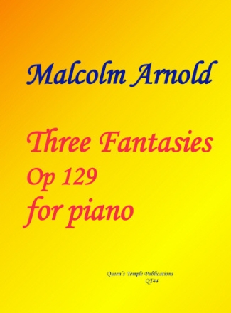 3 Fantasies op.129 for piano