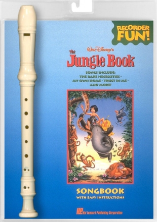 The Jungle Book Songbook f�r Blockfl�te solo