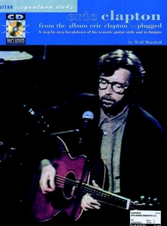 Eric Clapton unplugged (+CD) for guitar