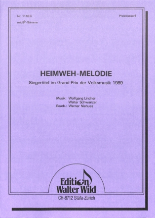 Wolfgang Lindner Heimweh Melodie Einzelausgabe Akkordeon