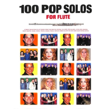 100 Pop Solos for flute songbook