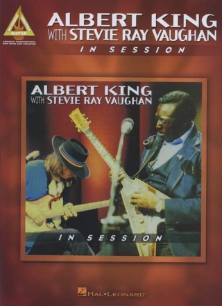 Albert King with Stevie Ray Vaughan: In Session songbook vocal/guitar/tab/rock score recorded guitar versions
