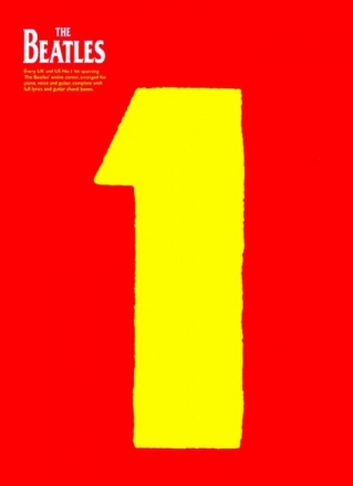 The Beatles: 1 songbook vocal/guitar/tab
