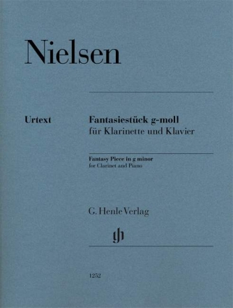 Fantasiest�ck g-Moll f�r Klarinette und Klavier