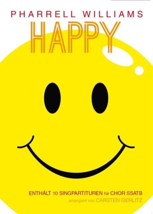 Happy f�r gem Chor (SSATB) a cappella 10 Chorpartituren