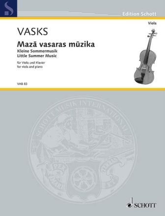 Kleine Sommermusik f�r Viola und Klavier