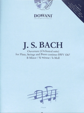 Suite h-Moll Nr.2 BWV1067 (+2 CD's) f�r Fl�te, Streicher und Bc