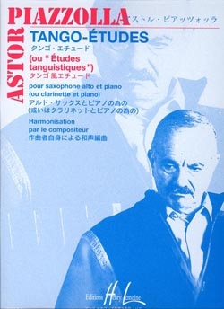 Tango-�tudes pour saxpophone alto et piano (ou clarinette/piano)