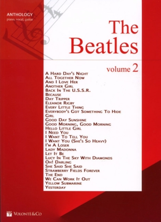 The Beatles Anthology vol.2 for piano/vocal/guitar