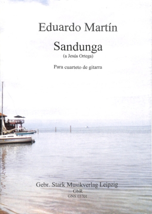 Sandunga f�r 4 Gitarren Partitur und Stimmen