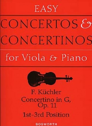 Concertino G-Dur op.11 f�r Viola und Klavier