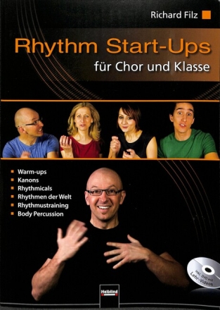 Rhythm Start-Ups (+DVD) f�r Chor und Klasse