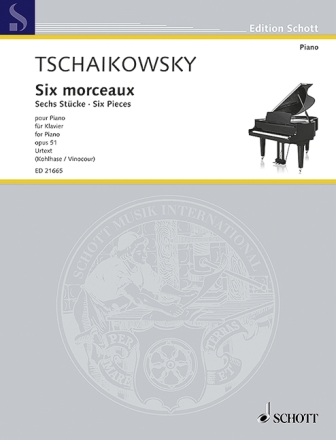 6 St�cke op.51 f�r Klavier
