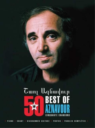 50 Best of - Charles Aznavour PIANO/CHANT/GUITARE songbook