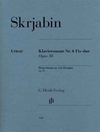 Sonate Fis-Dur Nr.4 op.30 f�r Klavier