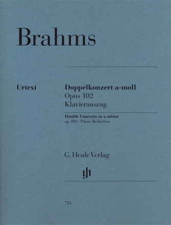 Konzert a-moll op.102 f�r Violine, Violoncello und Orchester f�r Violine, Violoncello und Klavier Stimmen