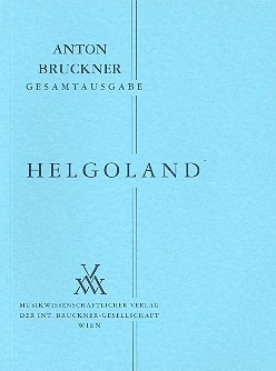 Helgoland f�r M�nnerchor und Orchester Studienpartitur