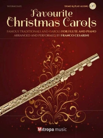 Favourite Christmas Carols (+CD) for flute and piano