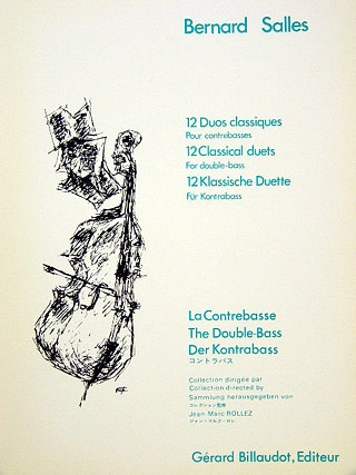 12 duos classiques vol.1 pour 2 contrebasses