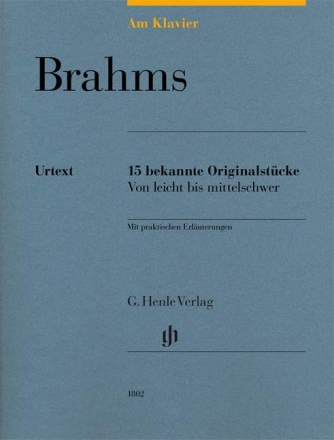 15 bekannte Originalst�cke von leicht bis mittelschwer f�r Klavier