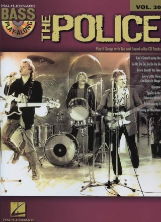 The Police (+CD): bass playalong vol.20 songbook vocal/bass/tab