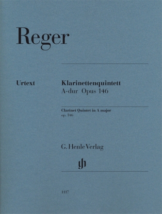Quintett A-Dur op.146 f�r Klarinette, 2 Violinen, Viola und Violoncello Stimmen