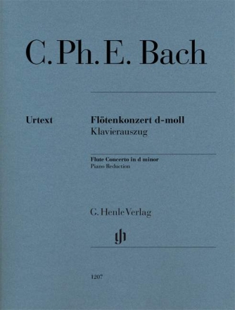 Konzert d-Moll  f�r Fl�te und Orchester Klavierauszug mit Solostimme