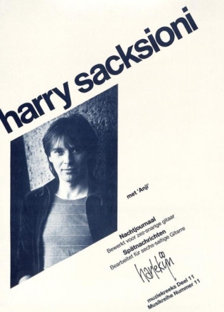 Nachtjournaal (Sp�t- nachrichten): f�r 6-saitige Gitarre Harry Sacksioni Band 11