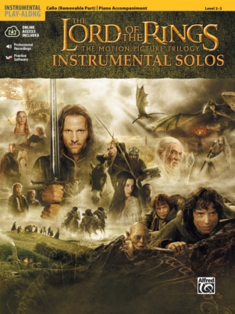 The Lord of the Rings (+CD) for cello and piano