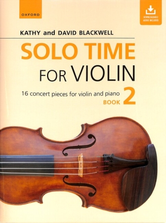 Solo Time vol.2 (+Online Audio) for violin and piano