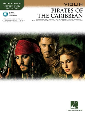 Pirates of the Caribbean (+Audio Access) for violin