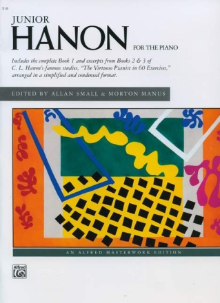 Junior Hanon for piano