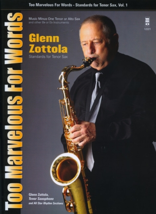 Too marvelous for Words vol.1 (+CD) tenor sax part