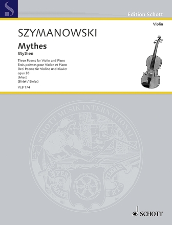 Mythen op.30 f�r Violine und Klavier