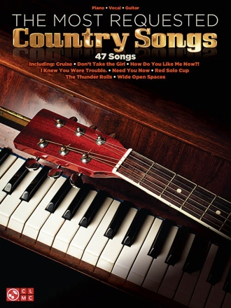 The most requested Country Songs songbook piano/vocal/guitar