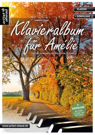 Klavieralbum f�r Am�lie (+Download) f�r Klavier