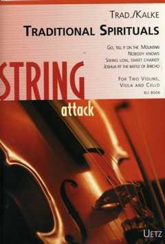 Traditional Spirituals for string quartet score and parts