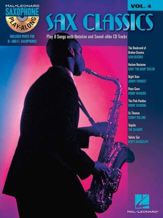 Sax Classics (+CD): Saxophone Playalong Vol.4 for saxophone solo